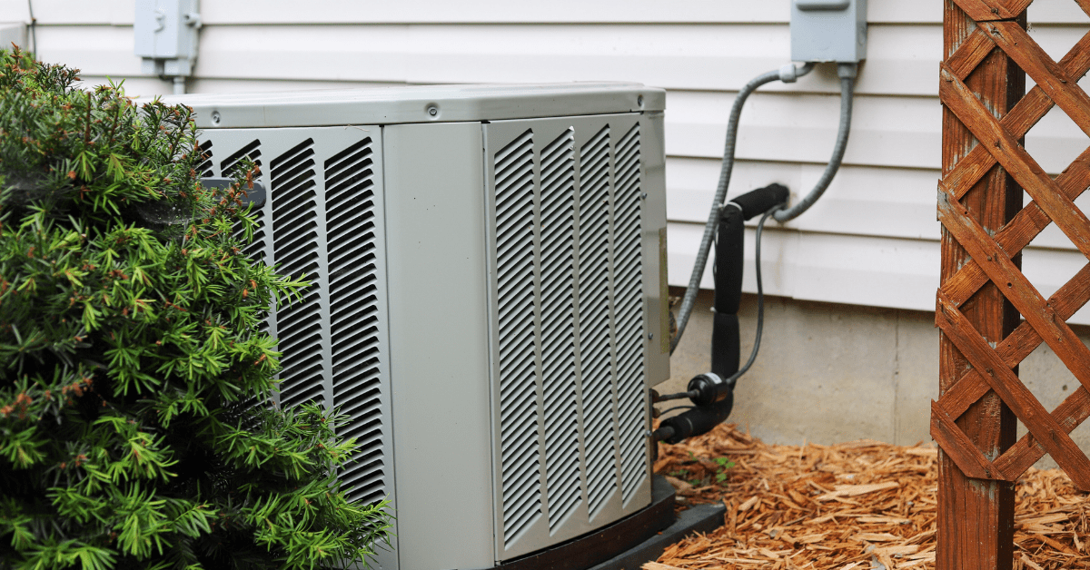 Outdoor air conditioner unit in Tallahassee