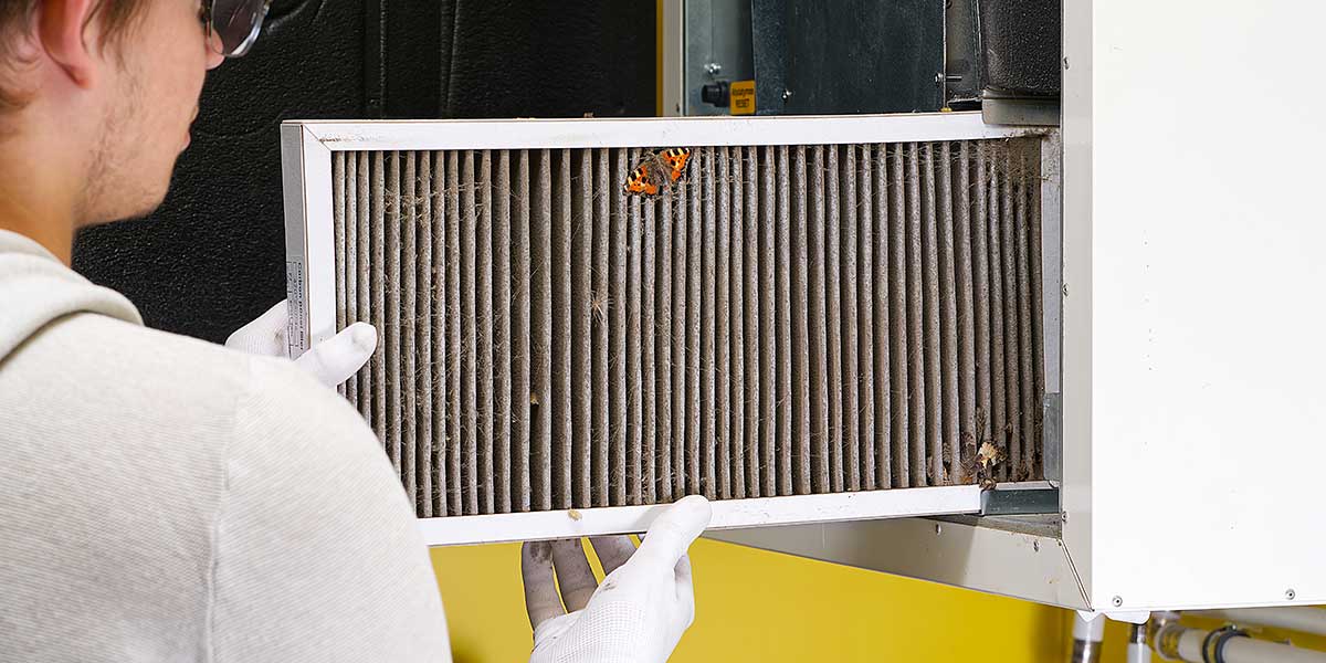 dirty furnace filter